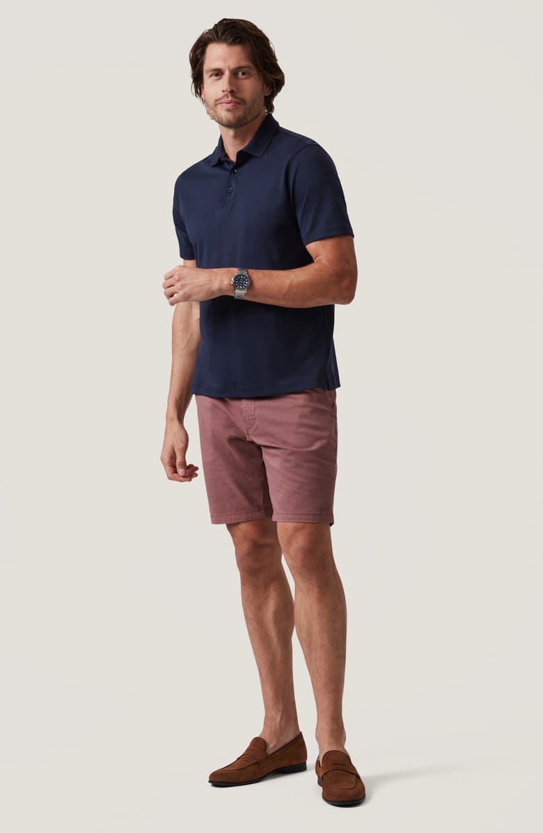 34 Heritage Arizona Slim Fit Tie Print Chino Shorts, Alternate, color, Rose Tie Print