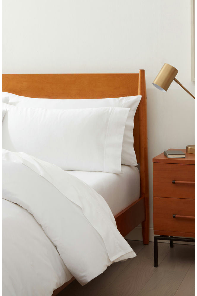 Duvet Cover and Fitted Sheet Set, Alternate, color, White