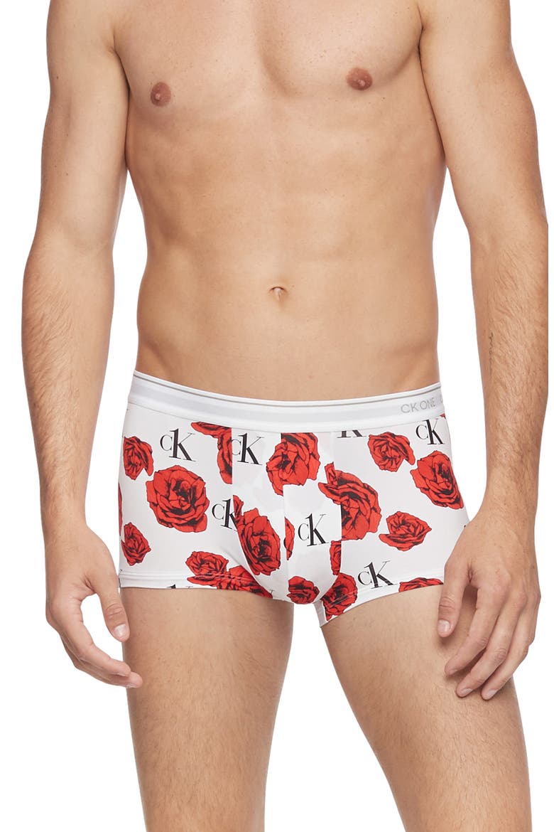 CK ONE Micro Trunks, Main, color, CHARMING ROSES AMERICAN DREAM