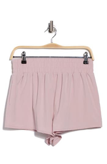 Z By Zella Interval High Waist Flowy Shorts In Purple