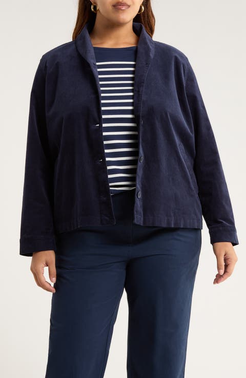 Brightwork Corduroy Jacket (Plus)