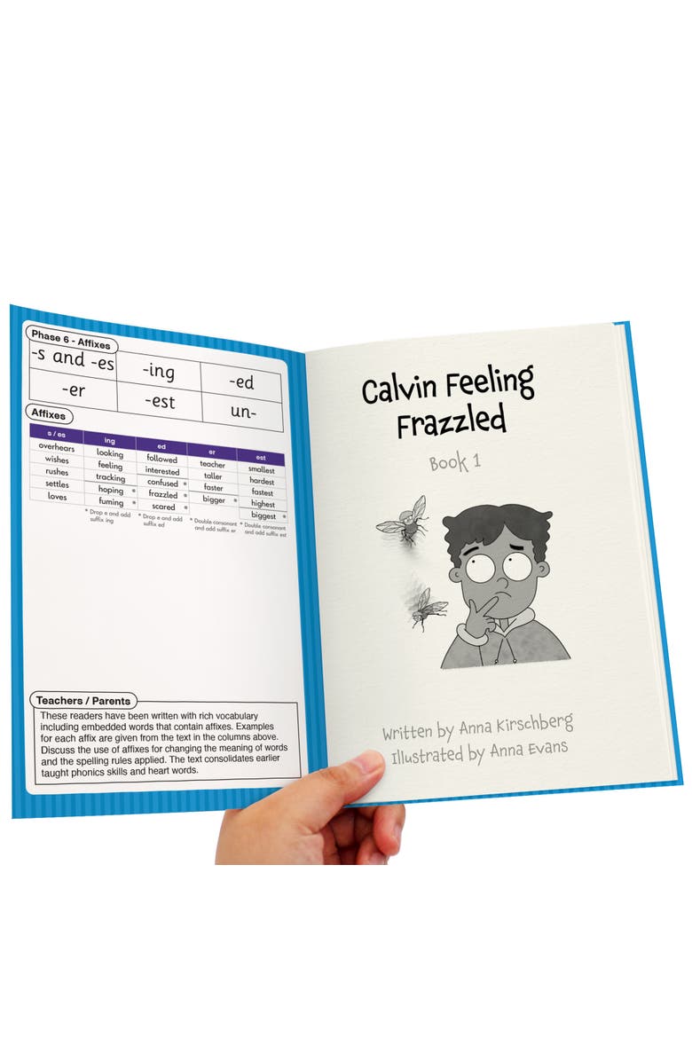 Calvin Decodable Chapter Book Set, 6 Books, Alternate, color, Multicolored