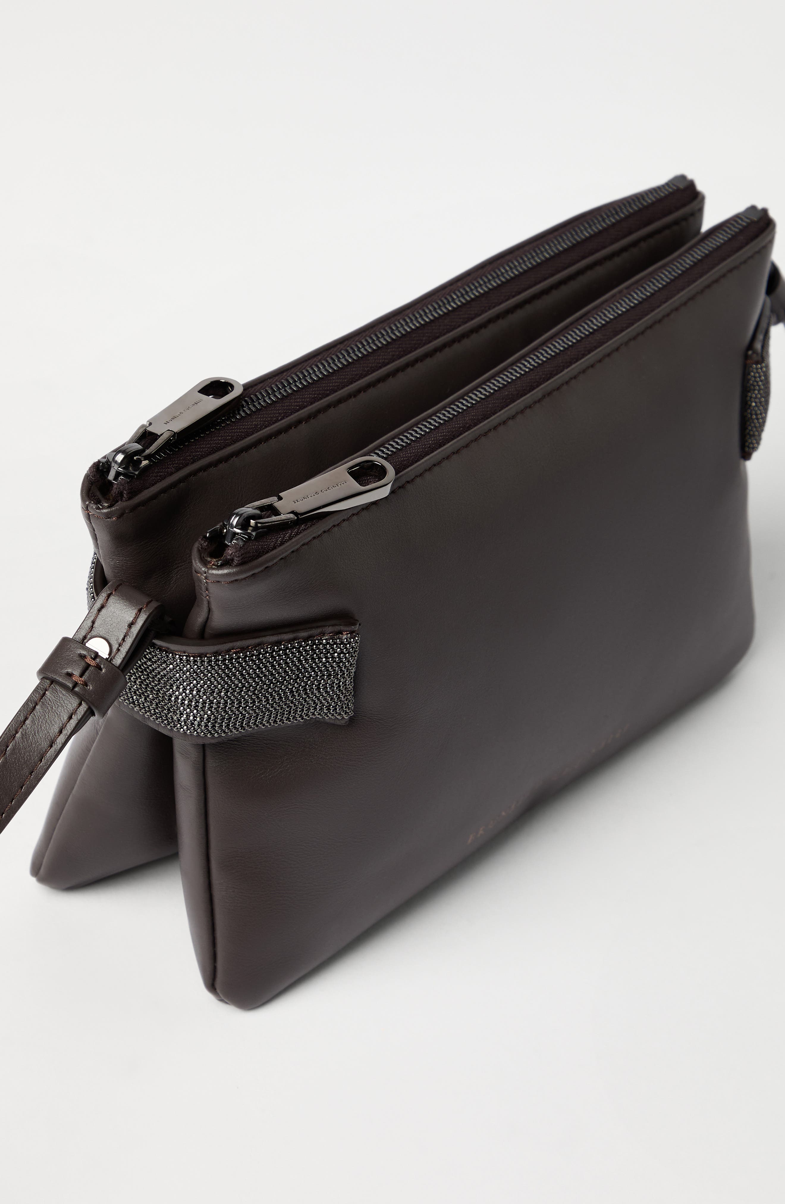 Brunello Cucinelli Essence mini shoulder bag, Alternate, color, 