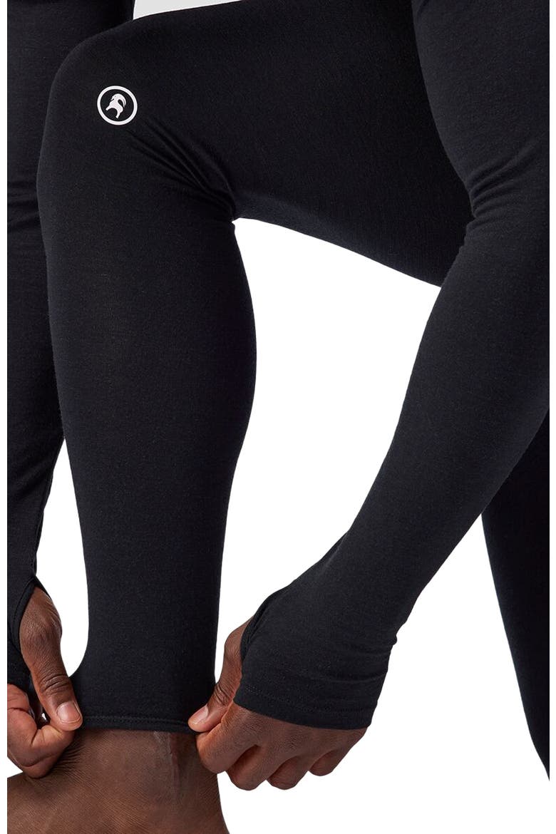 Cedars Rws Merino Lt-Wt Baselayer Bottom - Men's, Alternate, color, Black