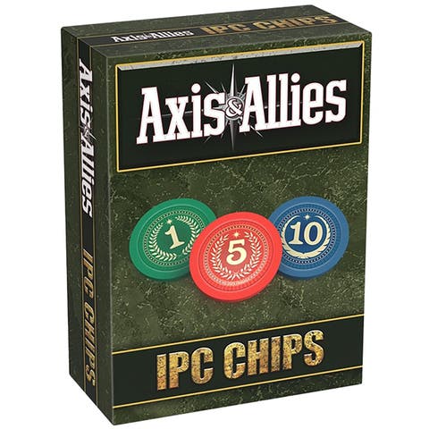 Axis & Allies 75 Weighted Chips