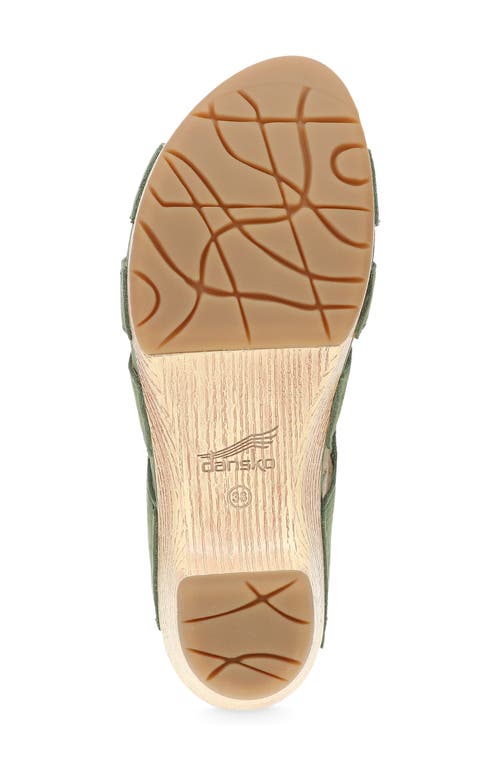 DANSKO DANSKO LYNDI PLATFORM SLIDE SANDAL