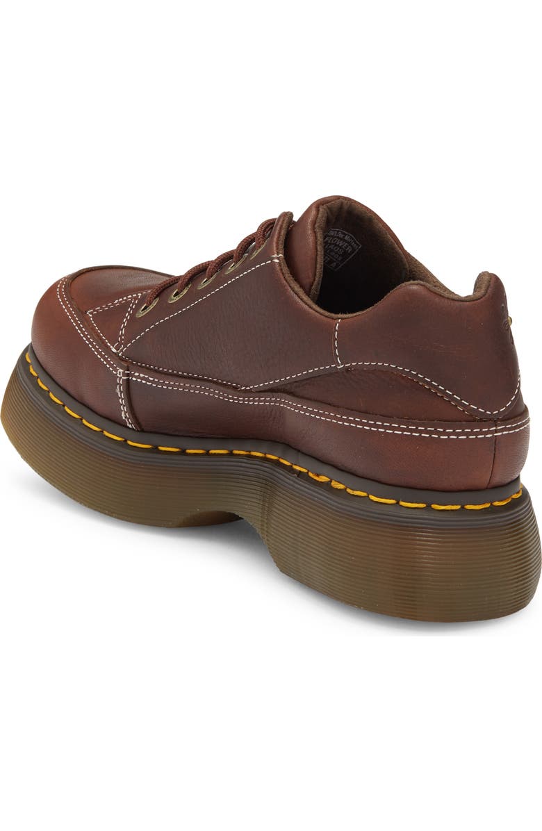 Dr. Martens Buzz 5i Flower Platform Oxford, Alternate, color, Dark Brown