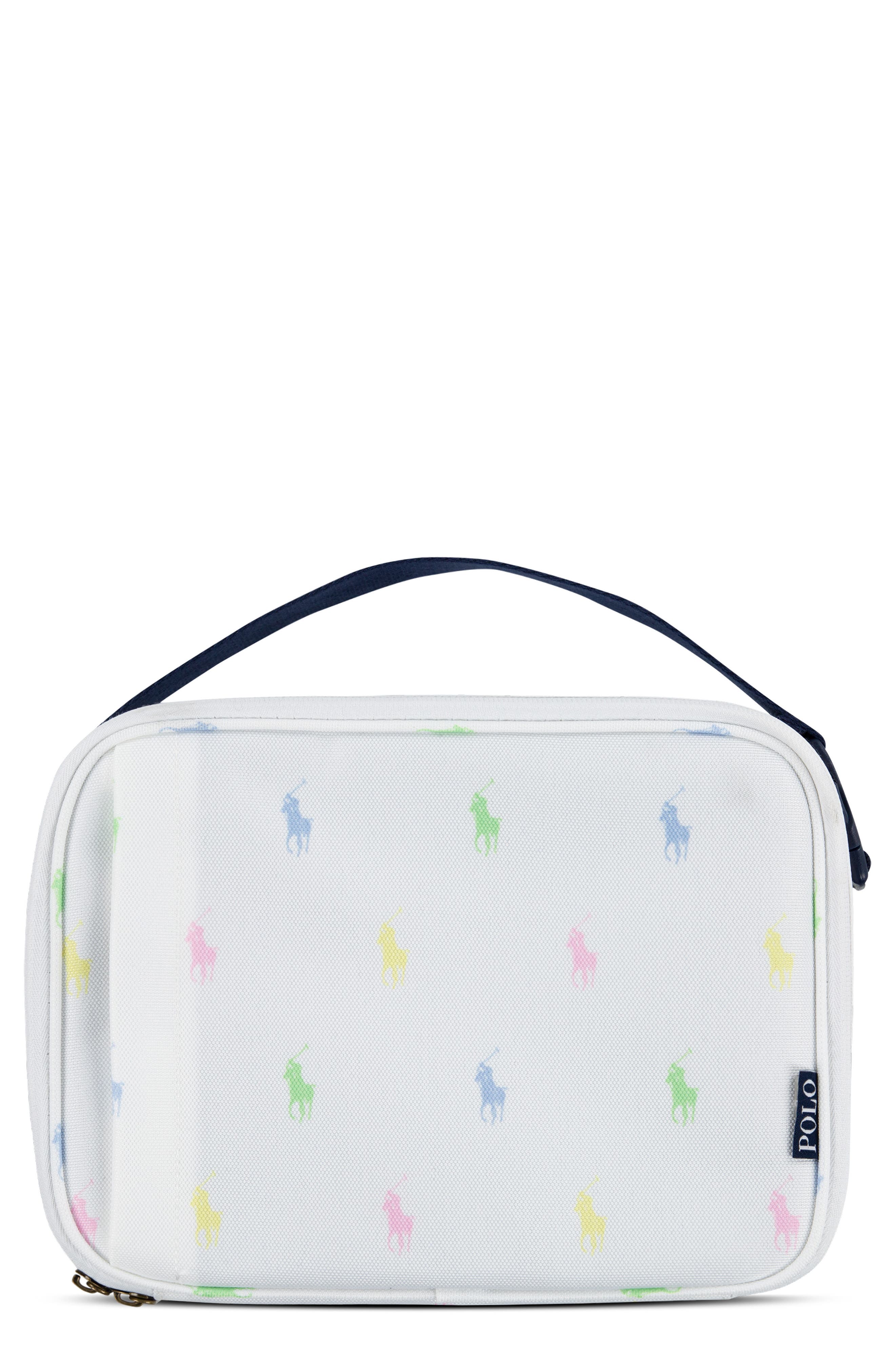 Ralph Lauren Kids' Polo Pony Molded Lunch Tote, Main, color, 