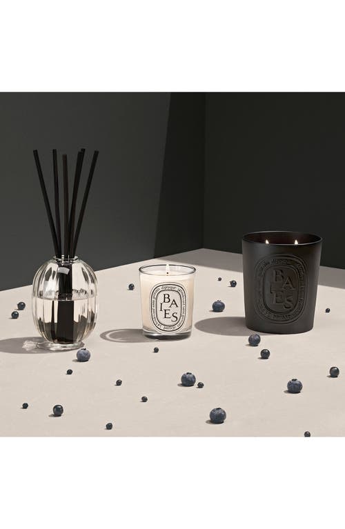 Diptyque Gram Baies Candle In Black