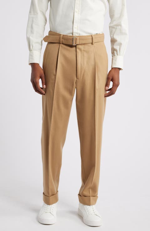 Hugo Pleat Front Wool & Cashmere Pants