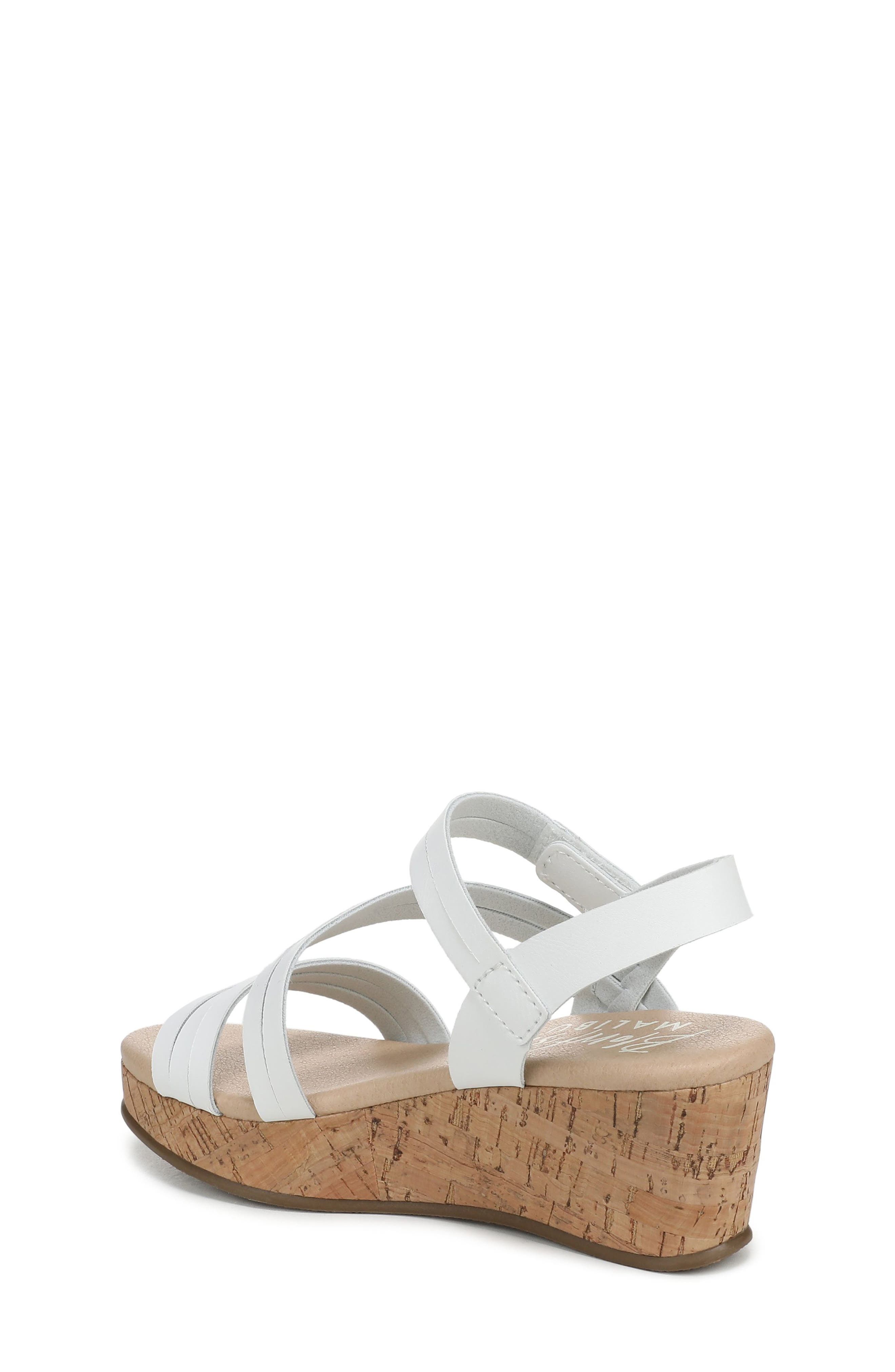 Blowfish Malibu Kids' Lemonade-K Wedge Sandal, Alternate, color, White