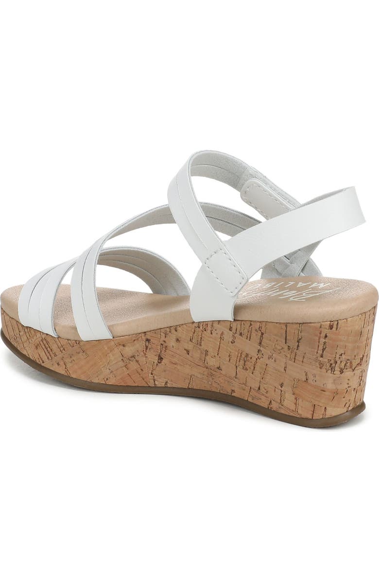 Blowfish Malibu Kids' Lemonade-K Wedge Sandal, Alternate, color, White