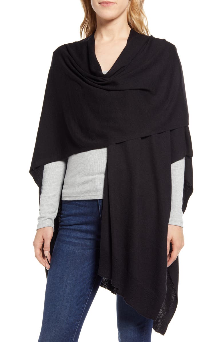 Nordstrom Easy Travel Ruana, Alternate, color,