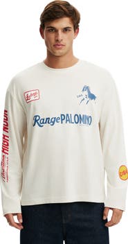 Cotton On Men's Regular Fit Graphic Ls T-Shirt