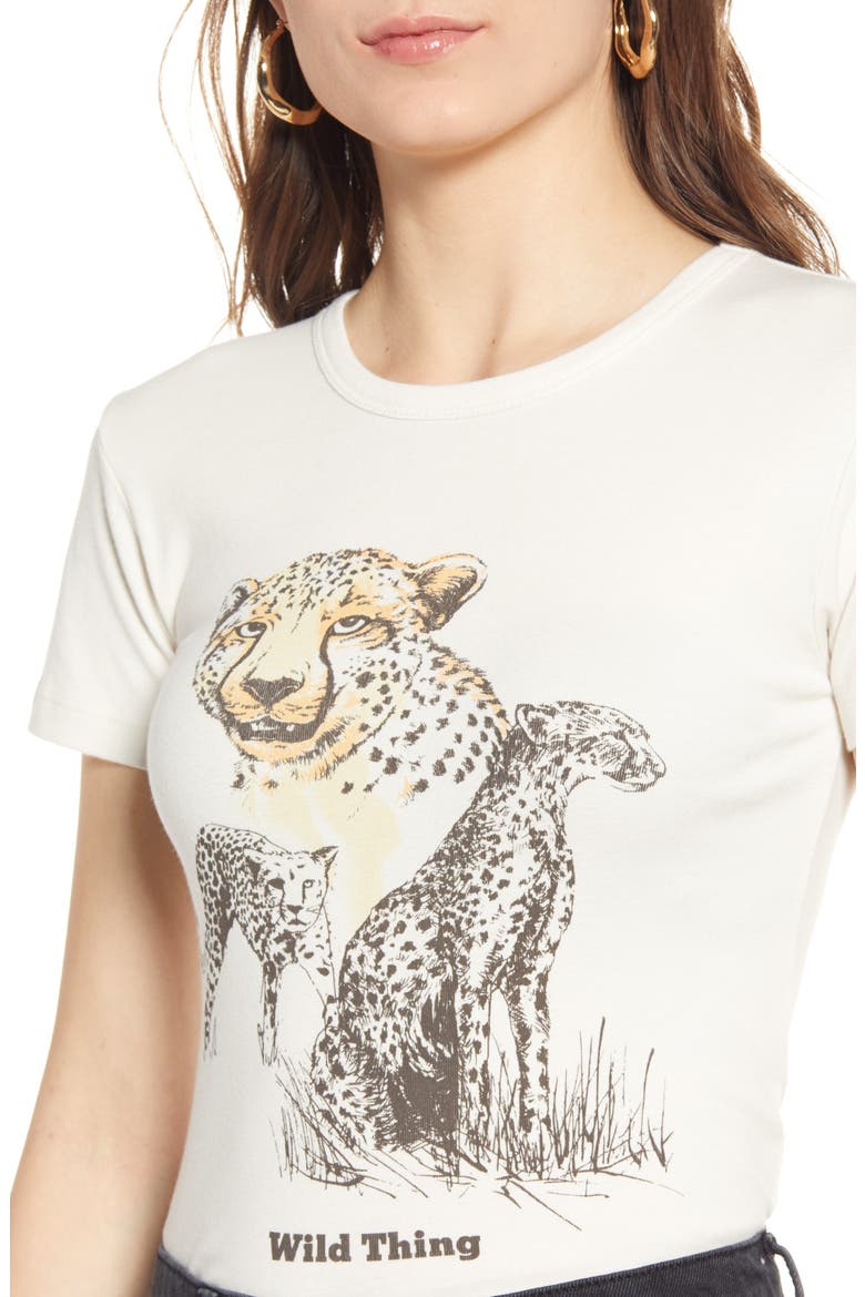 Wild Things Graphic Tee, Alternate, color, WHITE