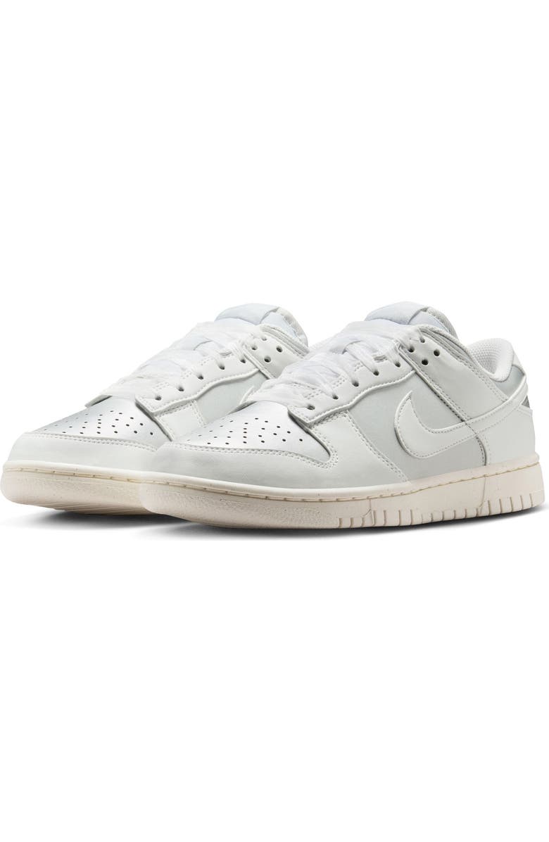 Nike Dunk Low Next Nature Sneaker, Main, color, 001 Metplt/Smtwht