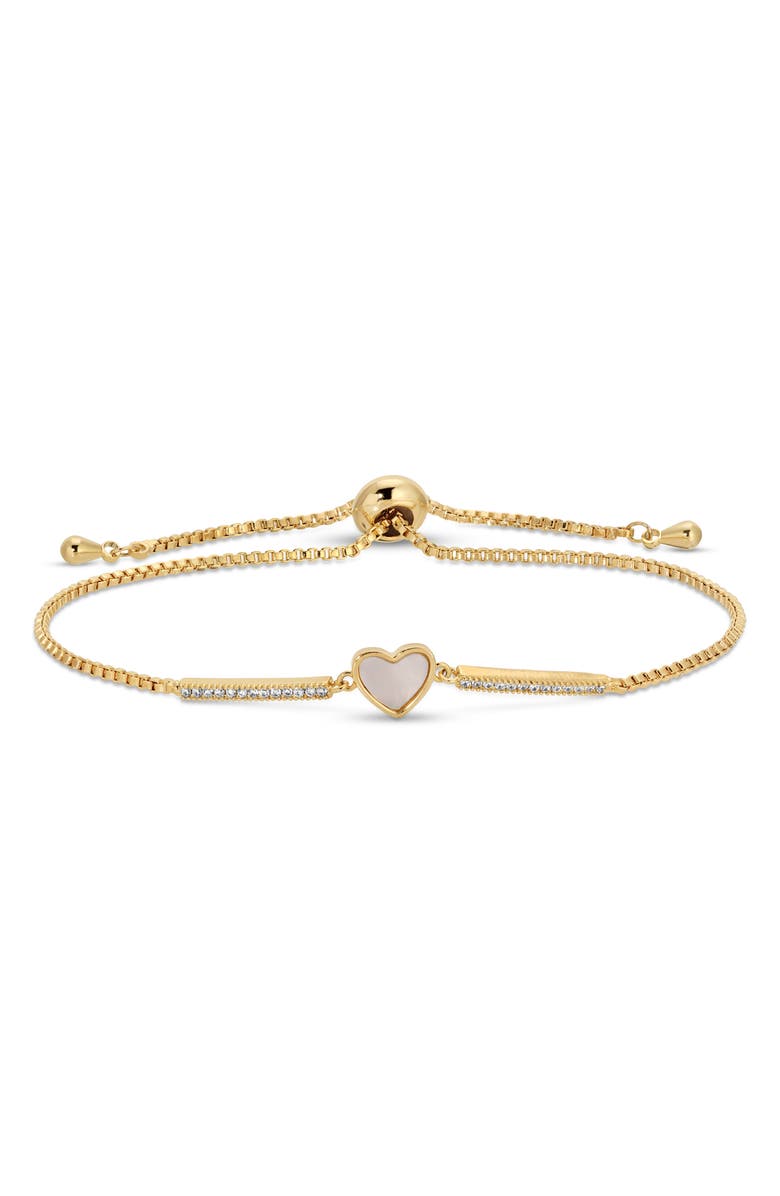 EYE CANDY LOS ANGELES Avon CZ 3-Pack Assorted Slider Bracelets, Alternate, color, Gold