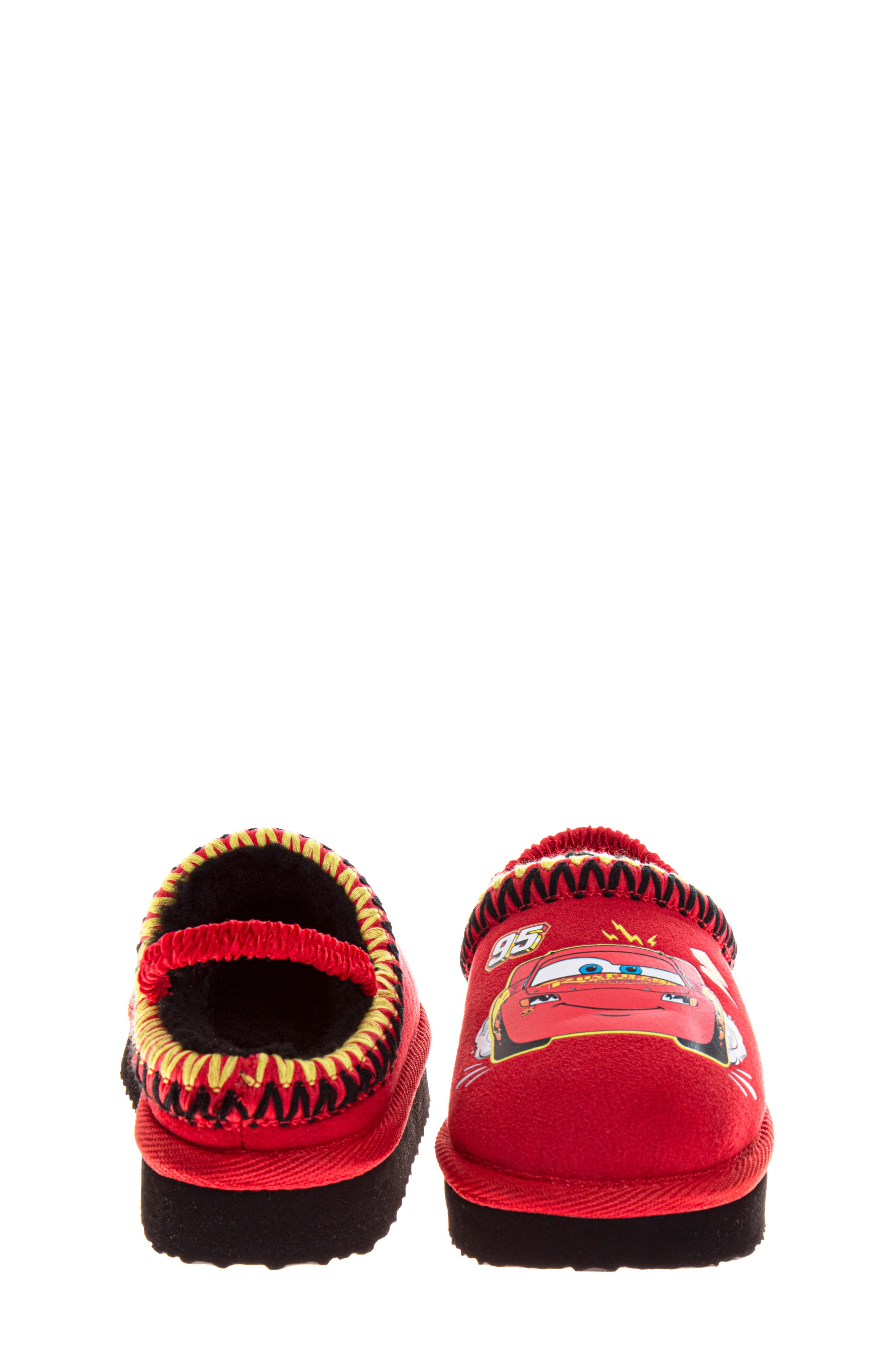 JOSMO Kids' Disney Pixar Cars Slingback Slipper, Alternate, color, Red