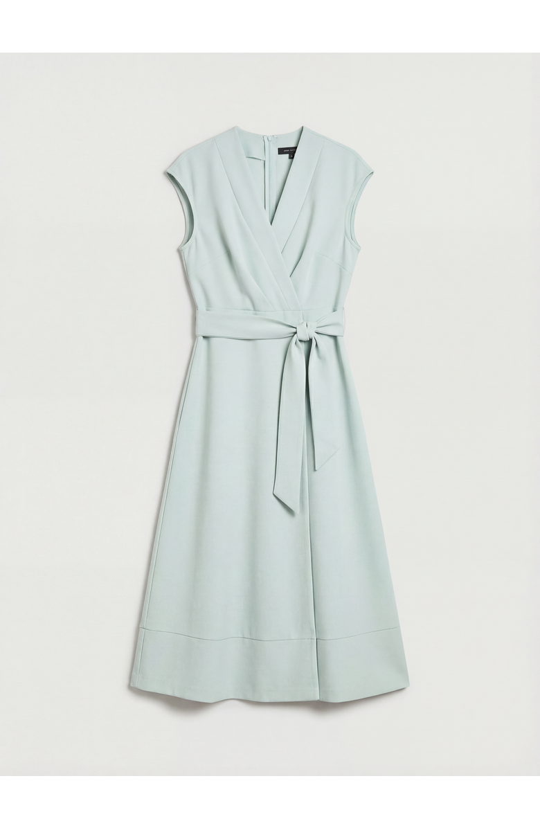 Coast Belted Crepe Dress, Alternate, color, Mint