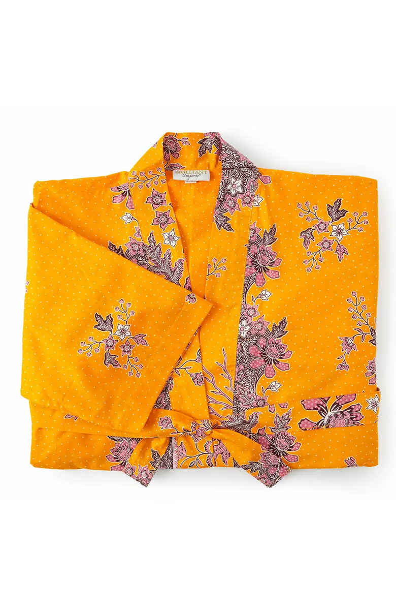 Uncommon Goods Sunshine Daydream Kimono Robe, Main, color, 