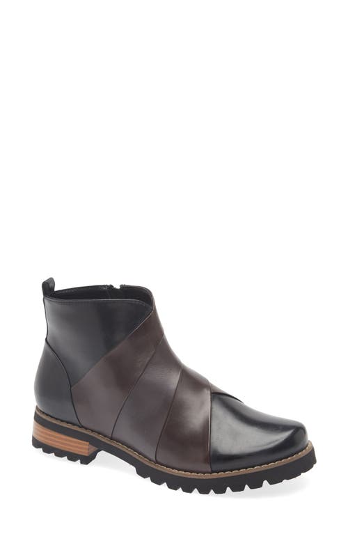 Regarde Le Ciel Layla Lug Sole Bootie In Multi