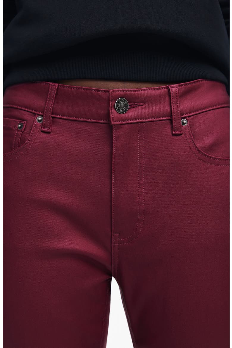 Slim Fit Pants, Alternate, color, RED