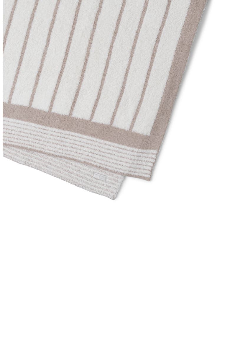 CozyChic® Border Stripe Throw Blanket, Alternate, color, SAHARA/ CREAM