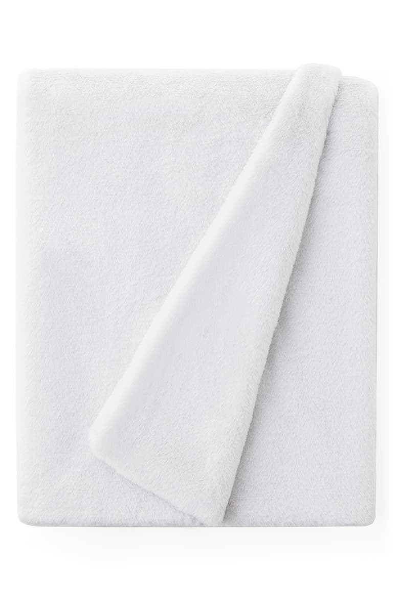 Lanai Fleece Throw Blanket, Alternate, color, STONE