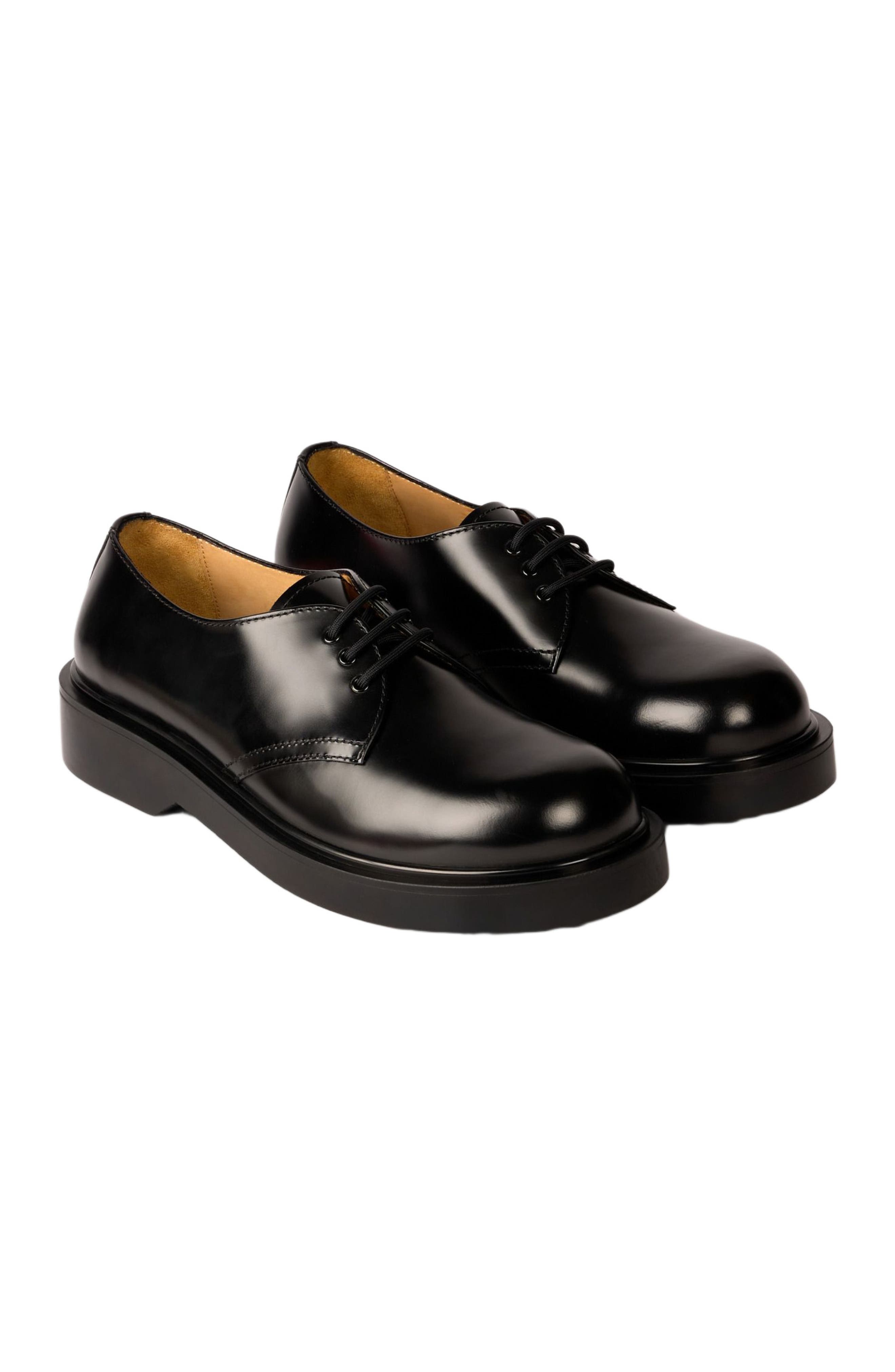 SANDRO Patent leather derbies, Alternate, color, Black