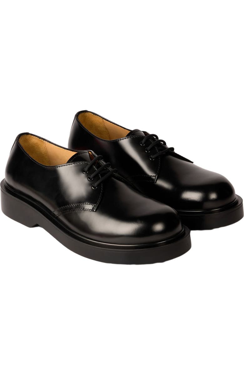 SANDRO Patent leather derbies, Alternate, color, Black