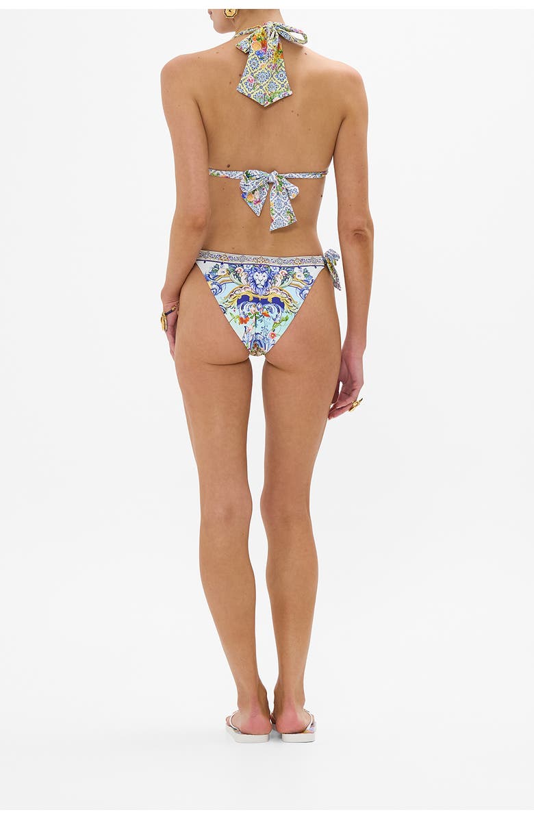 Camilla Eyelet Tie Bikini Set Wall To Wall Wonders, Alternate, color, Wall To Wall Wonders