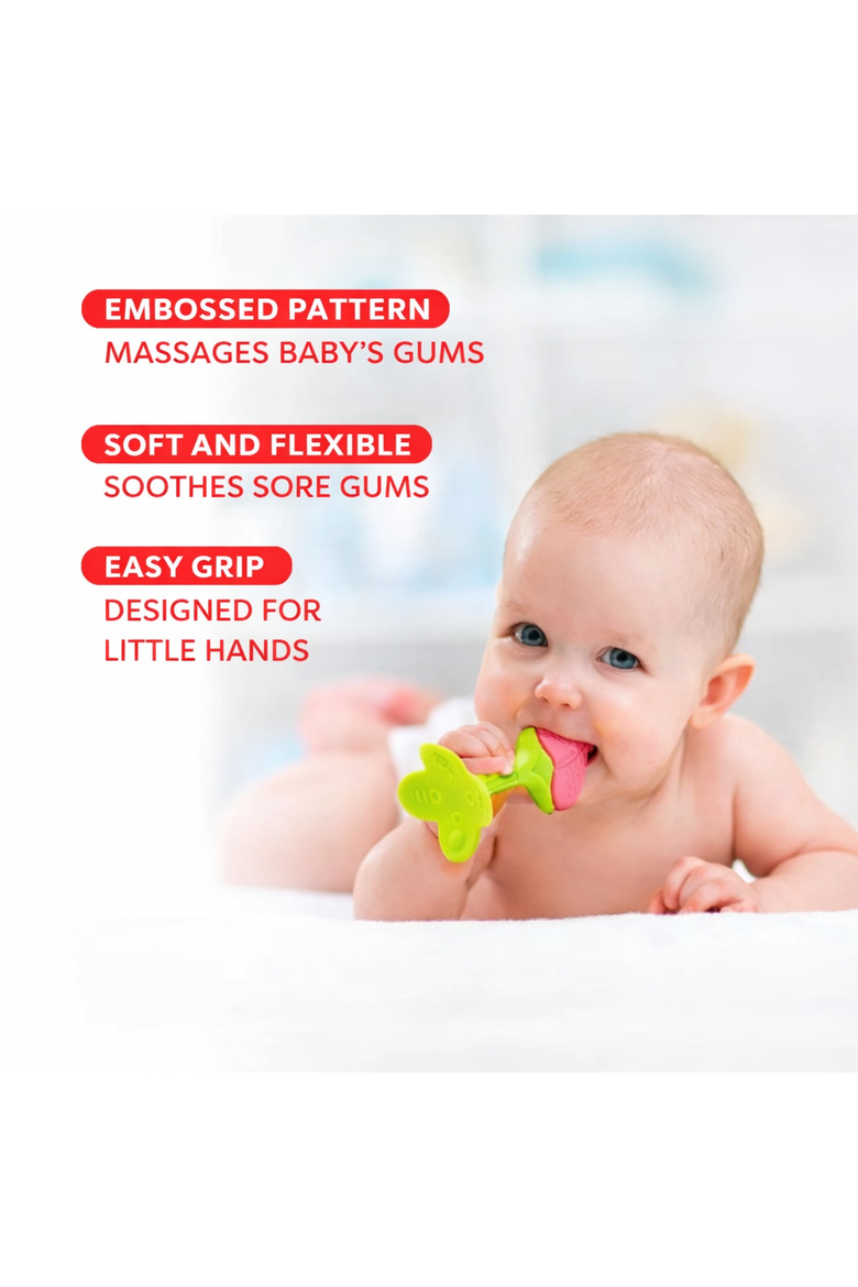 Silicone Sensory Baby Teether Toy Set, Alternate, color, Multicolor