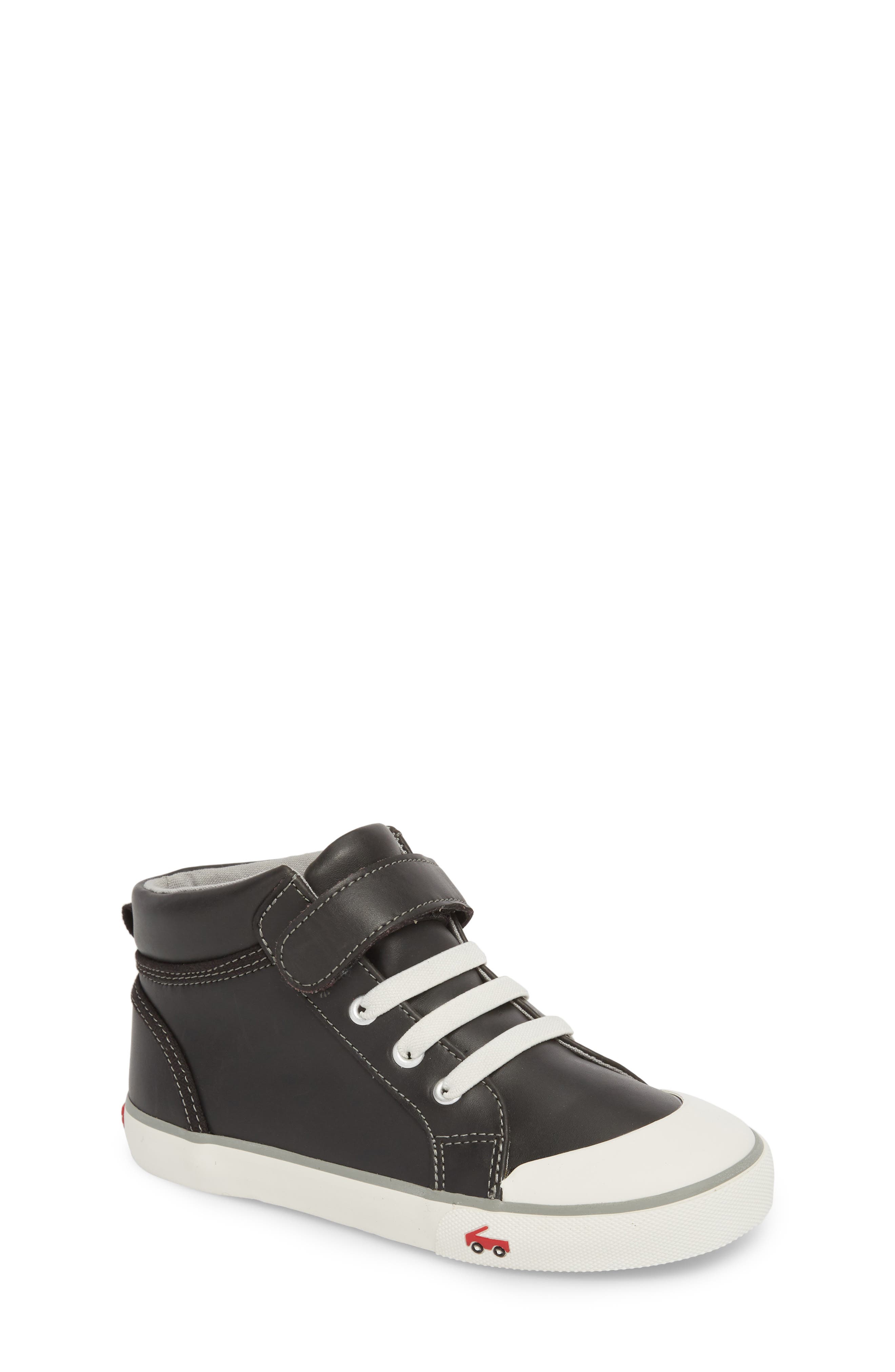 See Kai Run Peyton Metallic Mid Top Sneaker, Main, color, 