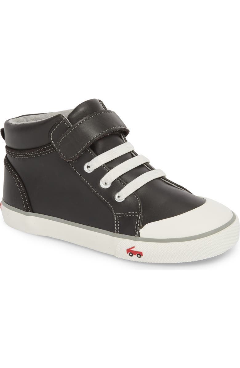 See Kai Run Peyton Metallic Mid Top Sneaker, Main, color,