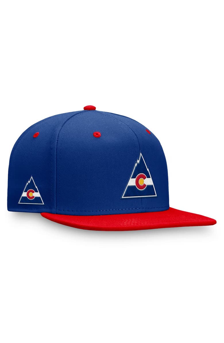 FANATICS Men's Fanatics Blue/Red CO Rockies Heritage Retro Fitted Hat, Alternate, color, Blue
