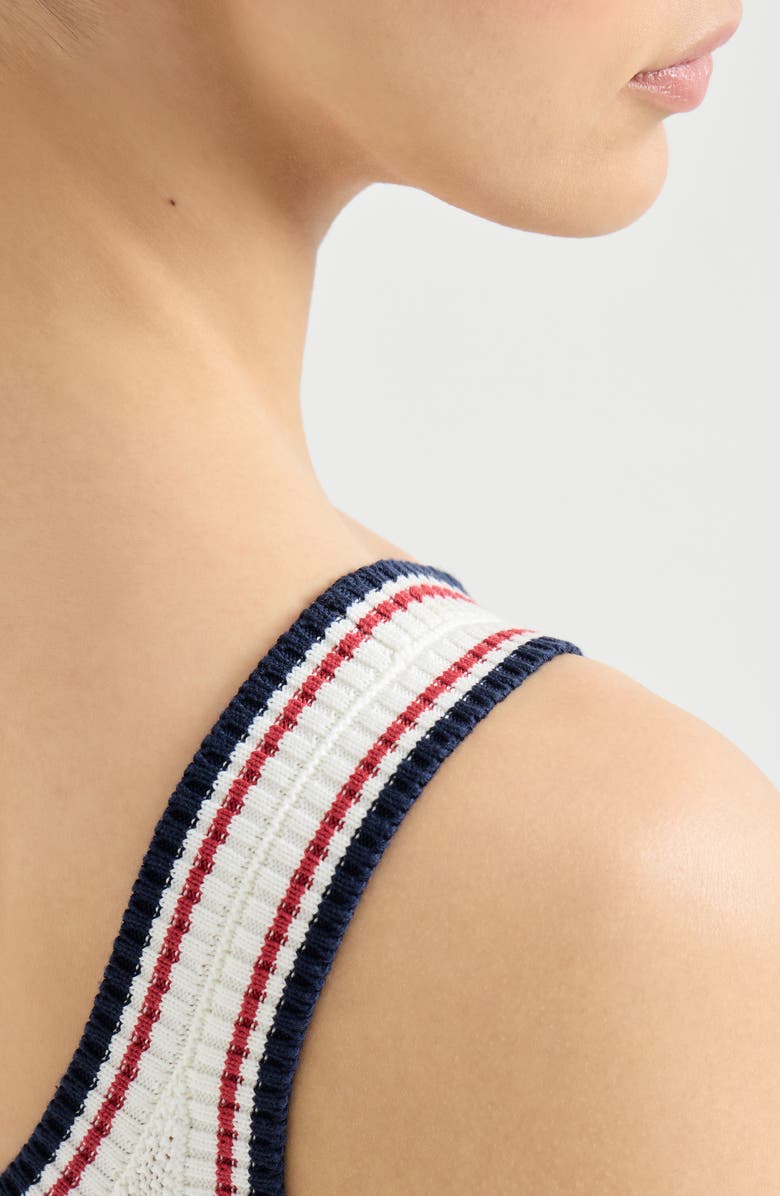 Brunello Cucinelli Knit crop top, Alternate, color, Panama