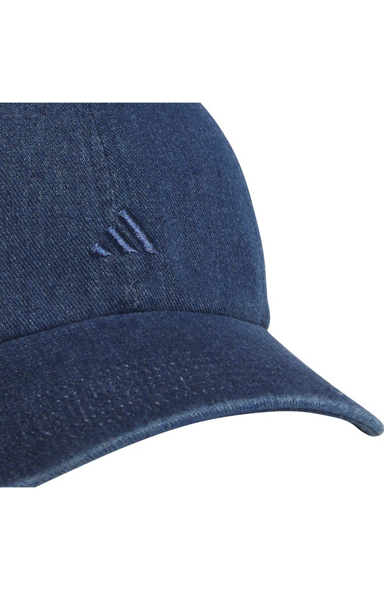 adidas Denim Baseball Cap, Alternate, color, Medium Blue Denim