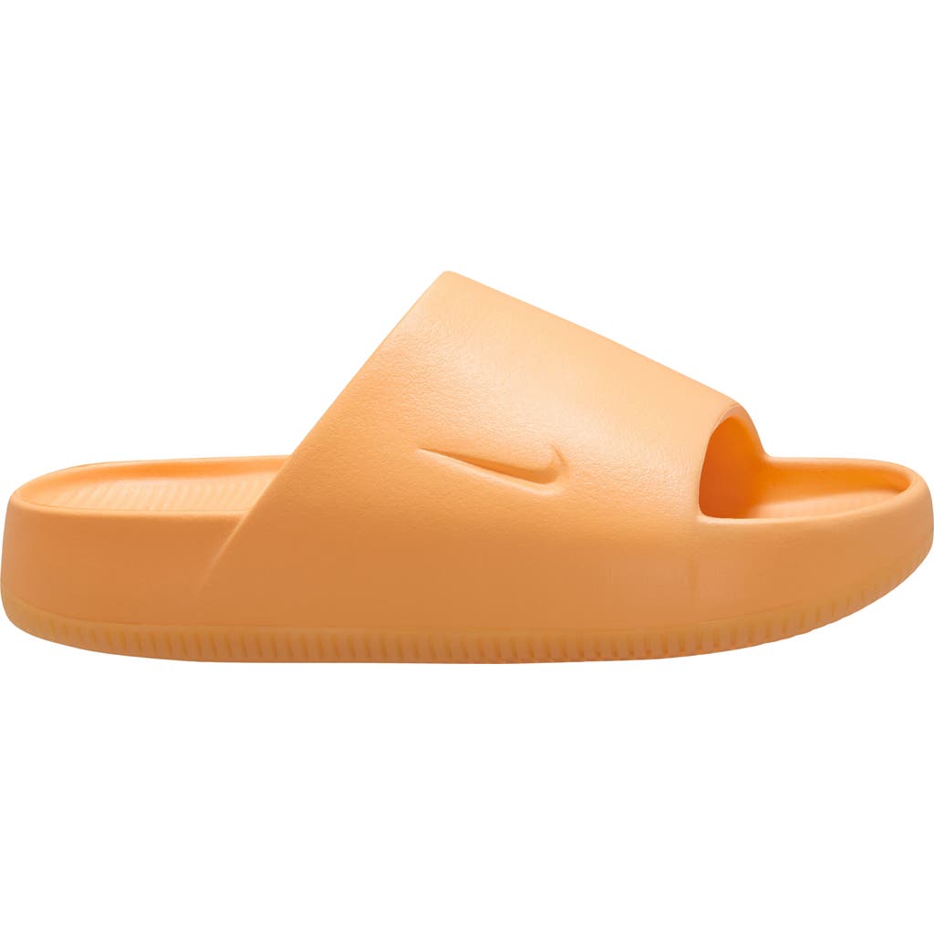 Nike Calm Slide Sandal In Orange
