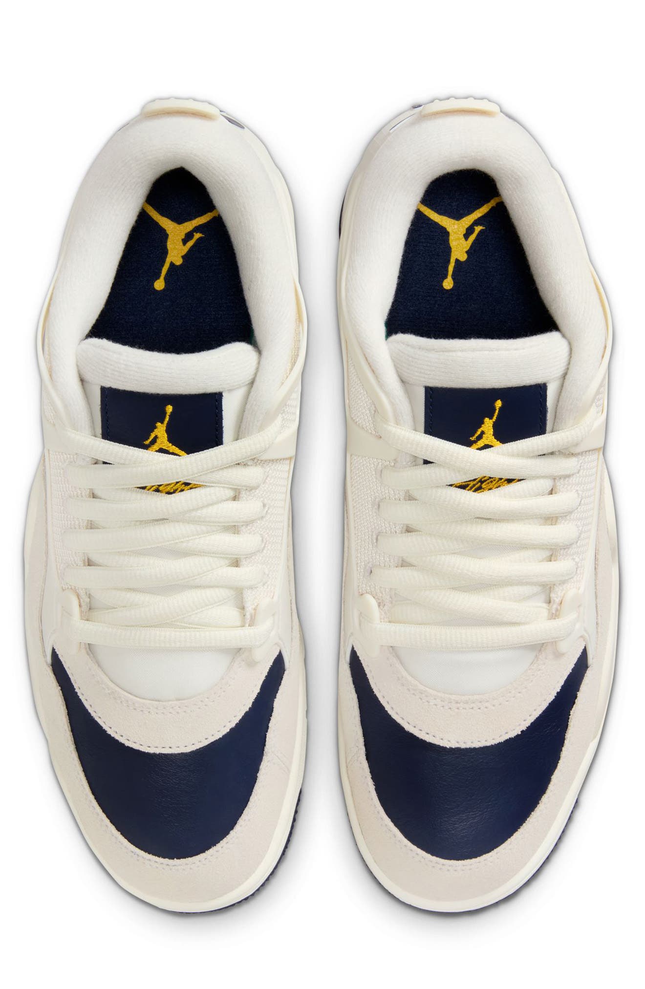 Jordan Air Jordan 4 RM Sneaker, Alternate, color, Sail/ Midnight Navy