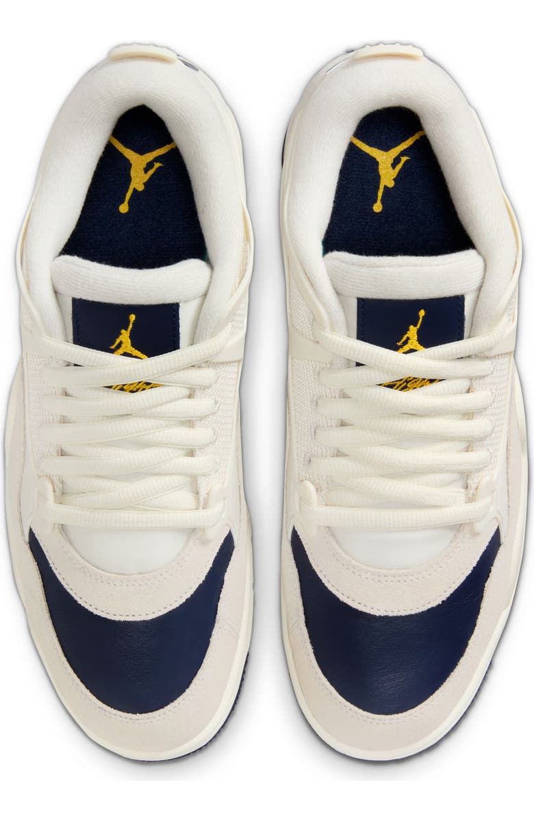 Jordan Air Jordan 4 RM Sneaker, Alternate, color, Sail/ Midnight Navy