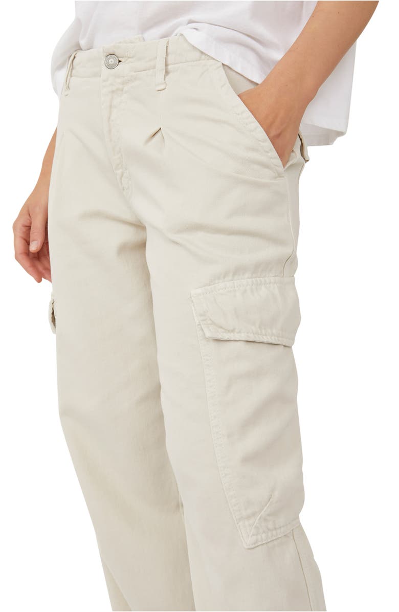 Free People First Light Cotton Utility Pants, Alternate, color, 