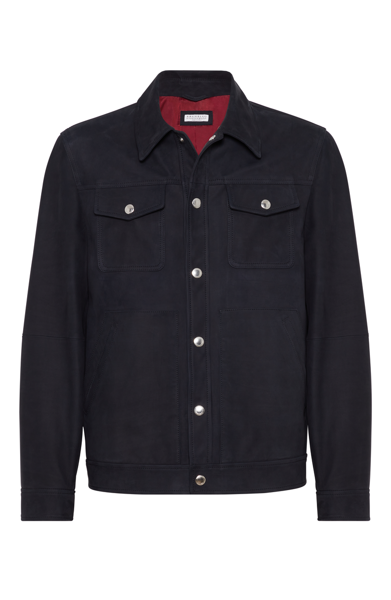 Brunello Cucinelli Nubuck outerwear, Main, color, 