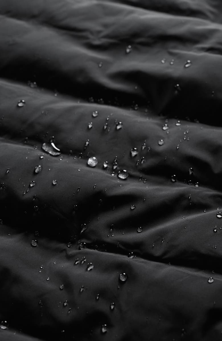 Seasalt Cornwall Keser Waterproof Hooded Puffer Coat, Alternate, color, Black