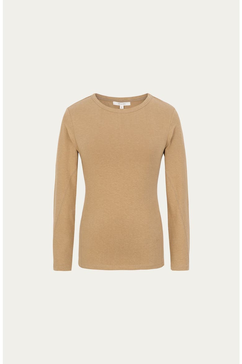 Hemp Essentials Long Sleeve Tee, Alternate, color, fawn