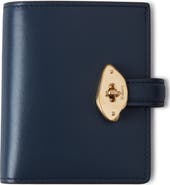 Mulberry Lana Compact High Gloss Leather Bifold Wallet