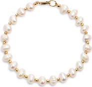 House of Olia Deli Freshwater Pearl Bracelet