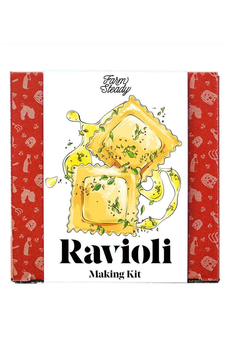 Brooklyn Brew Shop Ravioli Making Kit, Main, color, Red