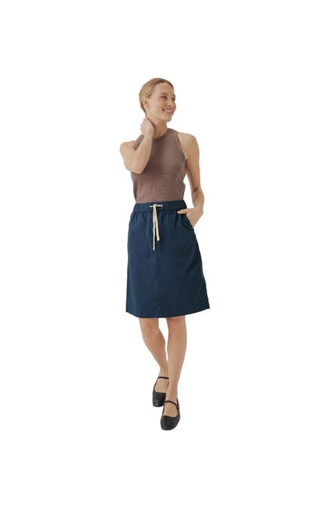 Organic Cotton Daily Twill Skirt