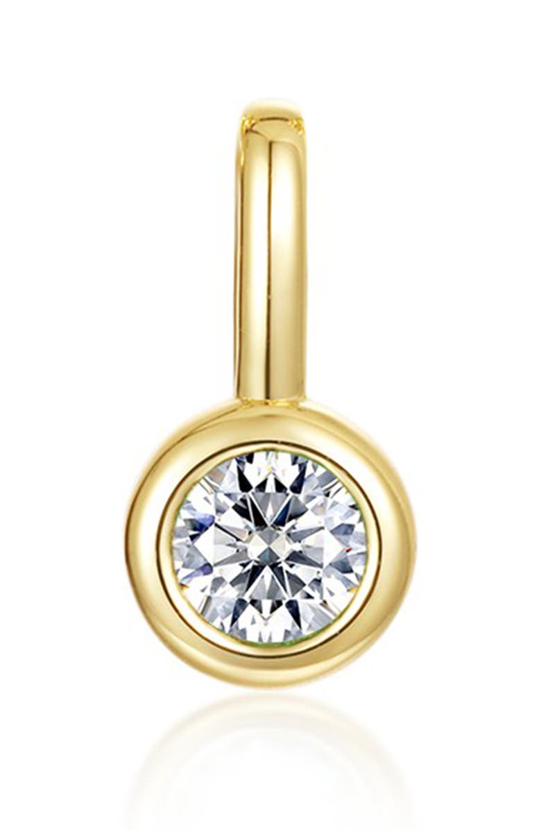 Lafonn Bezel Birthstone Charm Pendant, Main, color,