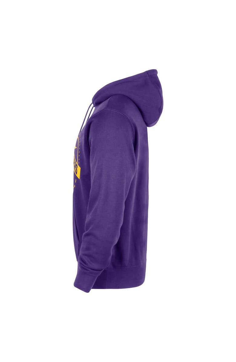 Nike Men's Nike Purple Los Angeles Lakers 2025/26 Authentic Practice Club Pullover Hoodie, Alternate, color, Purple